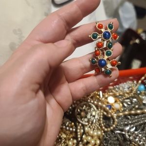 Sarah Coventry vintage starburst earrings